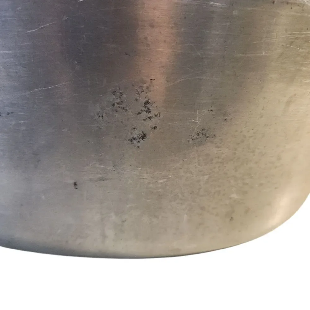 Vintage Super Maid Cookware Aluminum 5.5 qt Oval Roasting Pan Dutch Oven-No Lid